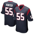 Parkc H.Texans #55 Danielle Hunter Player Navy Home Game Stitched Jerseys