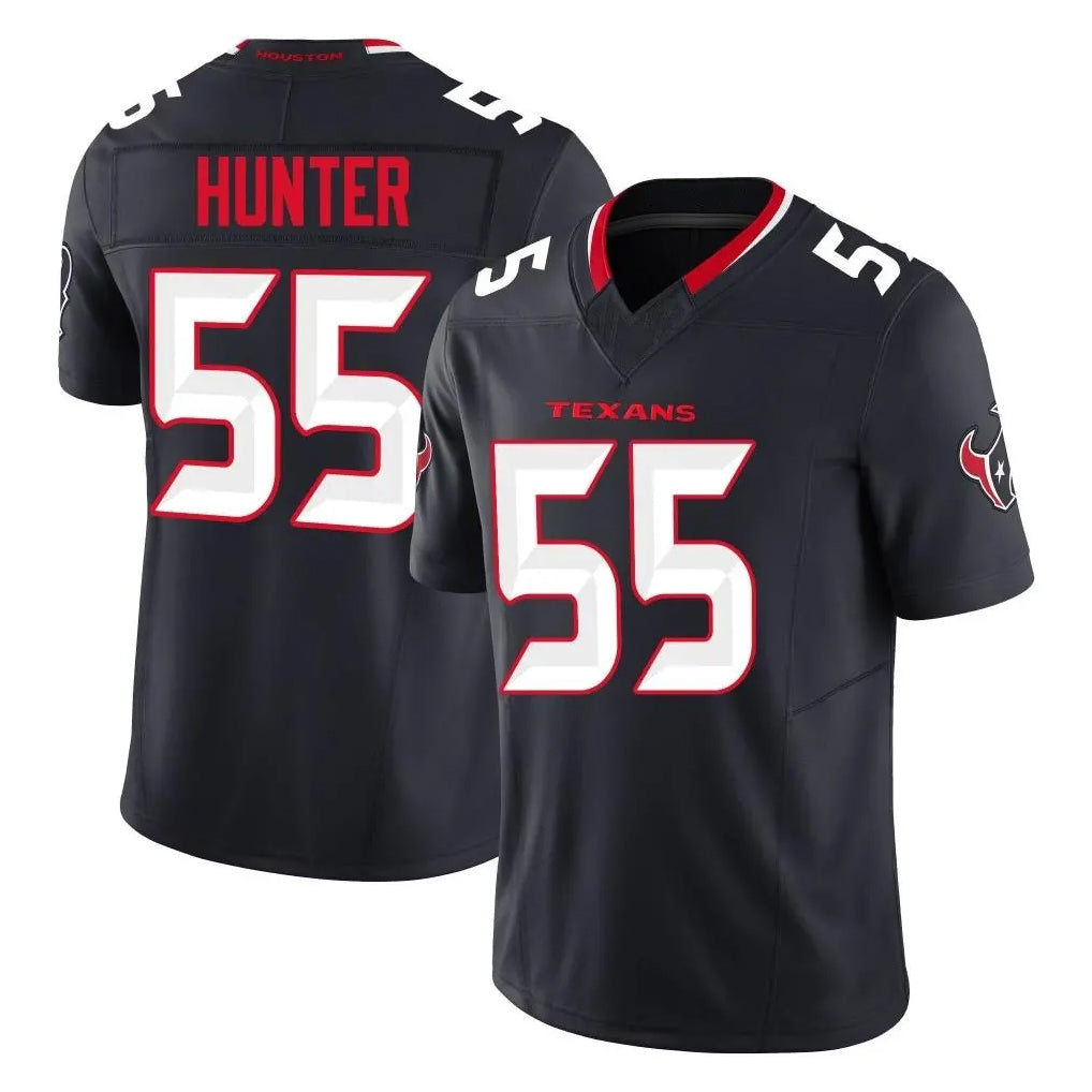Parkc H.Texans #55 Danielle Hunter Player Navy Limited Alternate Vapor F.U.S.E. Home Game Stitched Jerseys