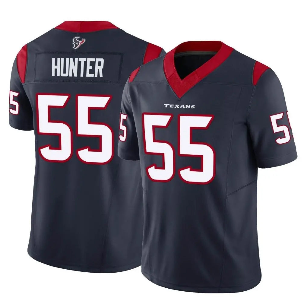 Parkc H.Texans #55 Danielle Hunter Player Navy Limited Vapor F.U.S.E. Home Game Stitched Jerseys