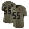 Parkc H.Texans #55 Danielle Hunter Player Olive Salute To Service Limited Stitched Jerseys