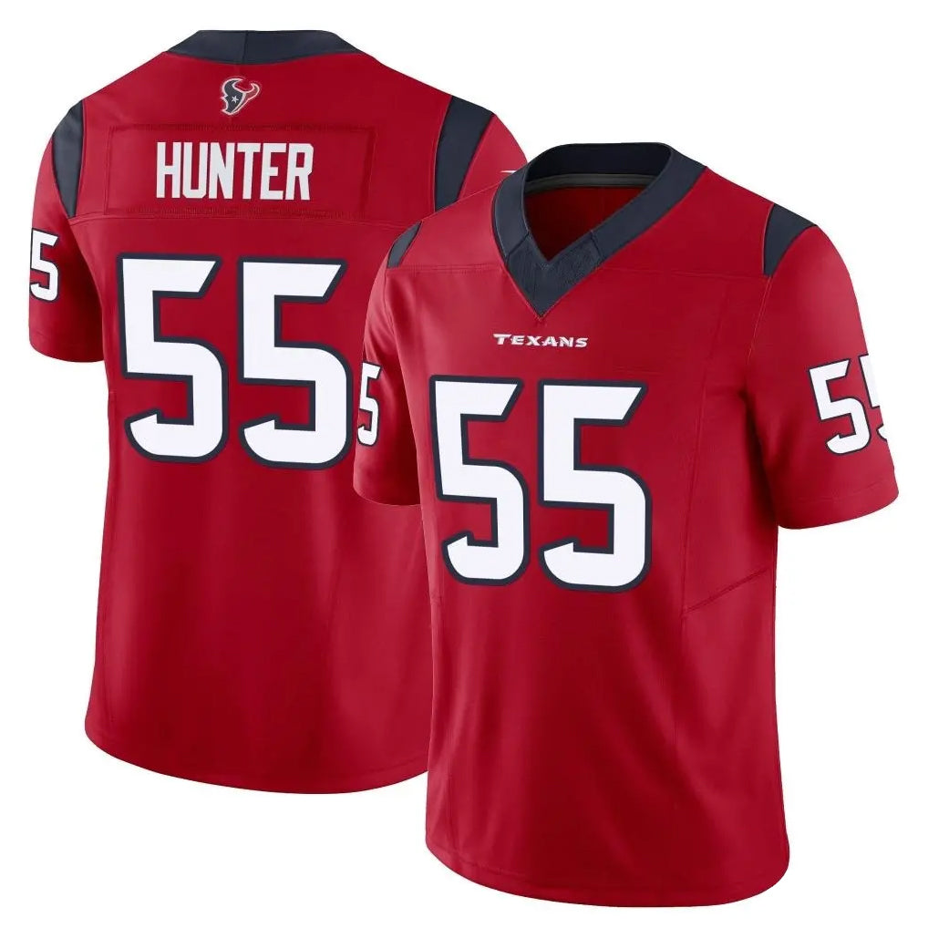 Parkc H.Texans #55 Danielle Hunter Player Red Limited Vapor F.U.S.E. Home Game Stitched Jerseys
