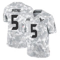 Parkc H.Texans #5 Jalen Pitre Player Arctic Camo Salute To Service Limited Game Stitched Jerseys