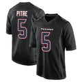 Parkc H.Texans #5 Jalen Pitre Player Black Fashion Home Game Stitched Jerseys