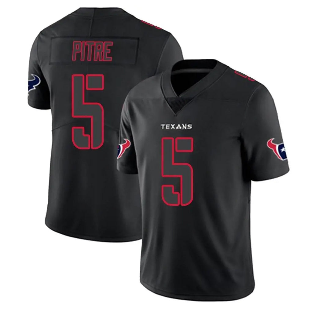 Parkc H.Texans #5 Jalen Pitre Player Black Impact Limited Game Stitched Jerseys