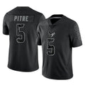 Parkc H.Texans #5 Jalen Pitre Player Black Reflective Limited Game Stitched Jerseys