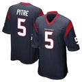 Parkc H.Texans #5 Jalen Pitre Player Navy Home Game Stitched Jerseys