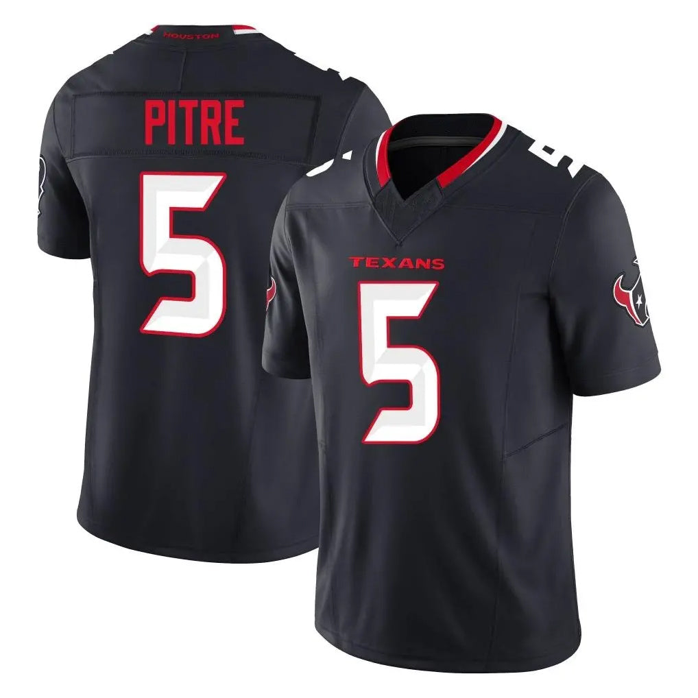 Parkc H.Texans #5 Jalen Pitre Player Navy Limited Alternate Vapor F.U.S.E. Home Game Stitched Jerseys