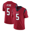Parkc H.Texans #5 Jalen Pitre Player Red Limited Vapor Untouchable Home Game Stitched Jerseys