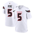 Parkc H.Texans #5 Jalen Pitre Player White Home Game Stitched Jerseys