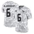 Parkc H.Texans #6 Reed Blankenship Player Arctic Camo Salute To Service Limited Game Stitched Jerseys