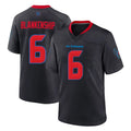 Parkc H.Texans #6 Reed Blankenship Player Navy 2nd Alternate Home Game Stitched Jerseys