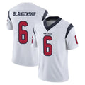 Parkc H.Texans #6 Reed Blankenship Player White Limited Vapor Untouchable Home Game Stitched Jerseys