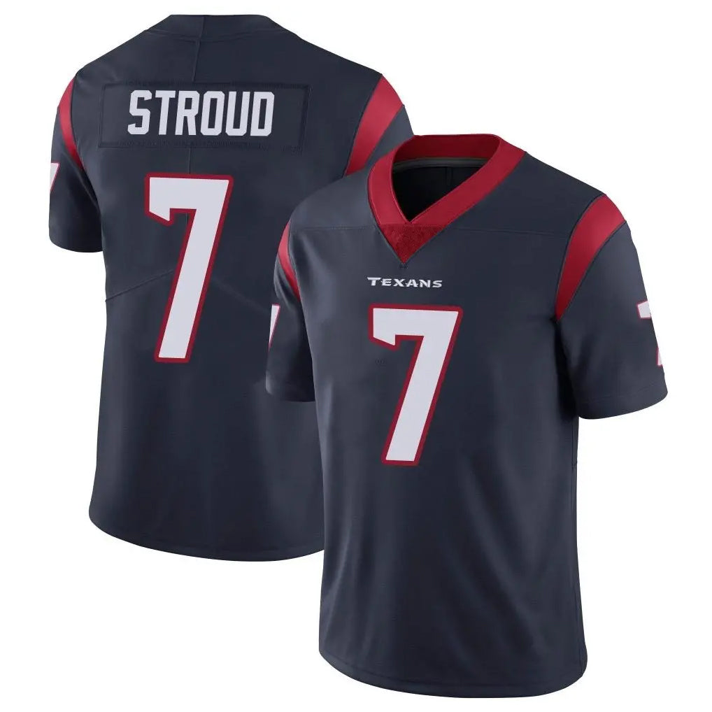 Parkc H.Texans #7 CJ Stroud Player Navy Limited Vapor Untouchable Home Game Stitched Jerseys