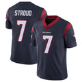 Parkc H.Texans #7 CJ Stroud Player Navy Limited Vapor Untouchable Home Game Stitched Jerseys