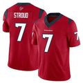 Parkc H.Texans #7 CJ Stroud Player Red Limited Vapor F.U.S.E. Home Game Stitched Jerseys