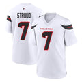Parkc H.Texans #7 CJ Stroud Player White Home Game Stitched Jerseys