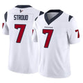 Parkc H.Texans #7 CJ Stroud Player White Limited Vapor F.U.S.E. Home Game Stitched Jerseys