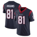 Parkc H.Texans #81 Jayden Higgins Player Navy Limited Vapor Untouchable Home Game Stitched Jerseys