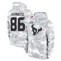 Parkc H.Texans #86 Dalton Schultz Player Arctic Camo Salute to Service Hoodies Limited Game Stitched Jerseys