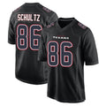 Parkc H.Texans #86 Dalton Schultz Player Black Fashion Home Game Stitched Jerseys