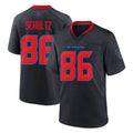 Parkc H.Texans #86 Dalton Schultz Player Navy 2nd Alternate Home Game Stitched Jerseys