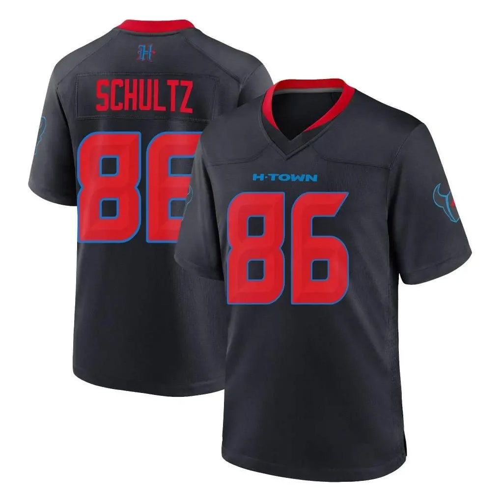 Parkc H.Texans #86 Dalton Schultz Player Navy 2nd Alternate Home Game Stitched Jerseys