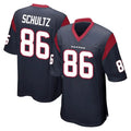 Parkc H.Texans #86 Dalton Schultz Player Navy Home Game Stitched Jerseys