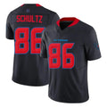 Parkc H.Texans #86 Dalton Schultz Player Navy Limited 2nd Alternate Vapor F.U.S.E. Home Game Stitched Jerseys