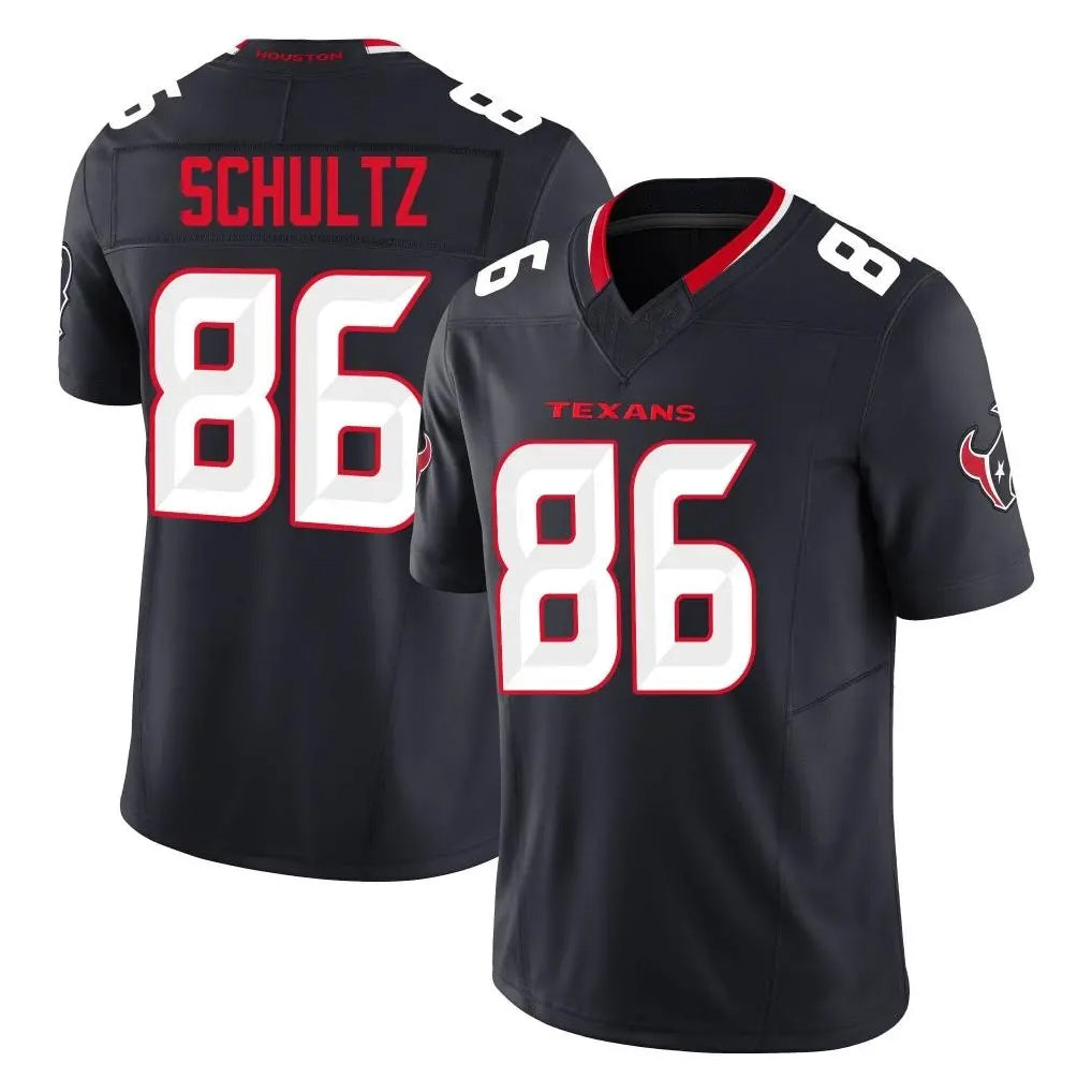 Parkc H.Texans #86 Dalton Schultz Player Navy Limited Alternate Vapor F.U.S.E. Home Game Stitched Jerseys