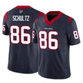 Parkc H.Texans #86 Dalton Schultz Player Navy Limited Vapor F.U.S.E. Home Game Stitched Jerseys