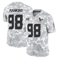 Parkc H.Texans #98 Sheldon Rankins Player Arctic Camo Salute To Service Limited Game Stitched Jerseys