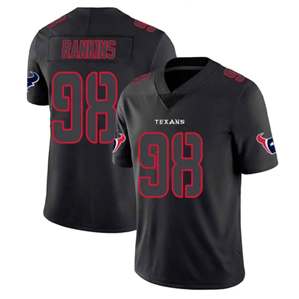 Parkc H.Texans #98 Sheldon Rankins Player Black Impact Limited Game Stitched Jerseys