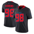 Parkc H.Texans #98 Sheldon Rankins Player Navy Limited 2nd Alternate Vapor F.U.S.E. Home Game Stitched Jerseys