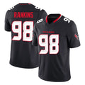 Parkc H.Texans #98 Sheldon Rankins Player Navy Limited Alternate Vapor F.U.S.E. Home Game Stitched Jerseys