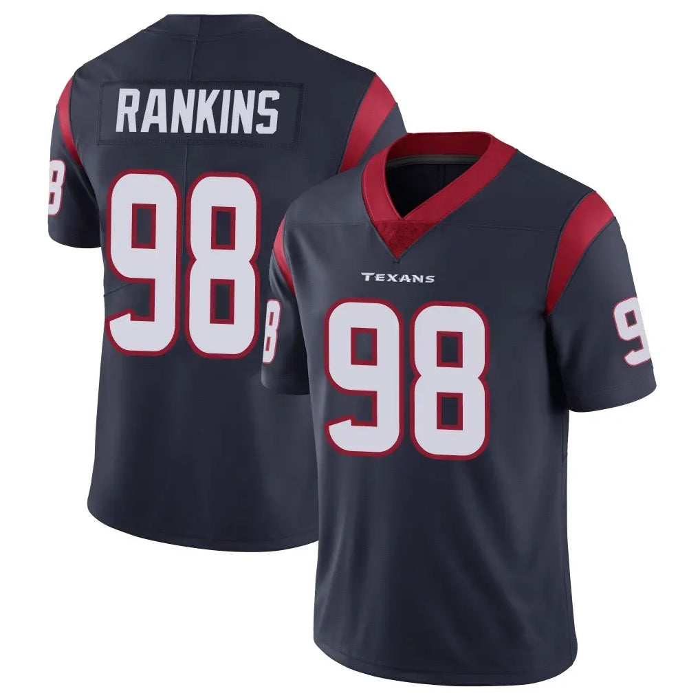 Parkc H.Texans #98 Sheldon Rankins Player Navy Limited Vapor Untouchable Home Game Stitched Jerseys