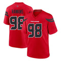 Parkc H.Texans #98 Sheldon Rankins Player Red Alternate Home Game Stitched Jerseys