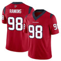 Parkc H.Texans #98 Sheldon Rankins Player Red Limited Vapor F.U.S.E. Home Game Stitched Jerseys