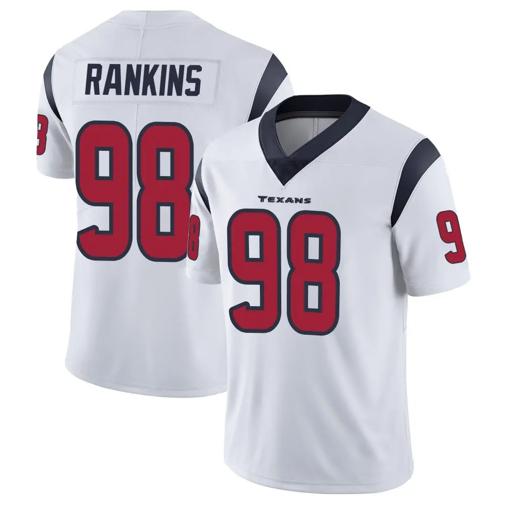 Parkc H.Texans #98 Sheldon Rankins Player White Limited Vapor Untouchable Home Game Stitched Jerseys