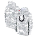 Parkc IN.Colts Arctic Camo Salute to Service Hoodies Limited Game Blank Player Stitched Jerseys