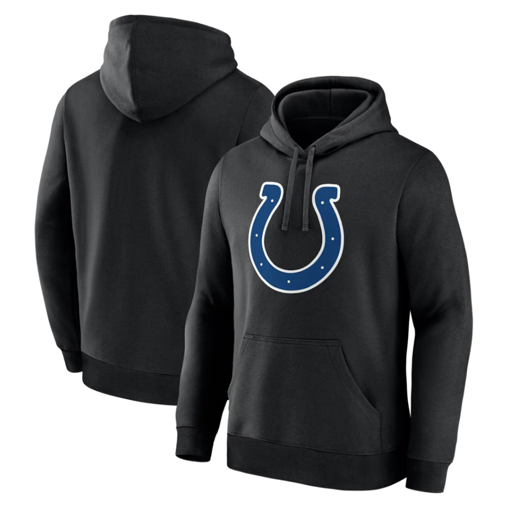 Parkc IN.Colts Black Logo Pullover Hoodie Limited Blank Player Stitched Jerseys