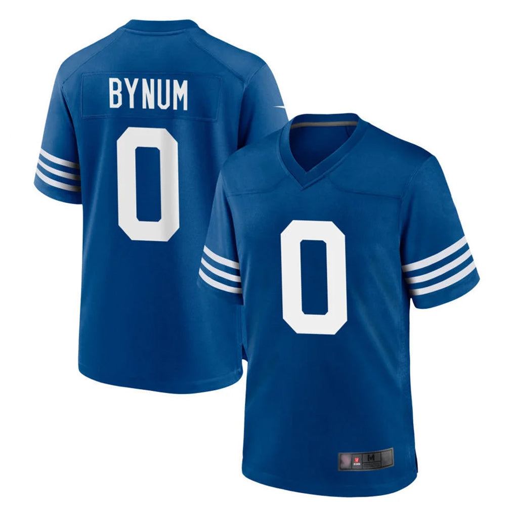 Parkc IN.Colts #0 Camryn Bynum Player Royal Limited Home Game Stitched Jerseys