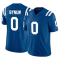 Parkc IN.Colts #0 Camryn Bynum Player Royal Limited Vapor F.U.S.E. Home Game Stitched Jerseys
