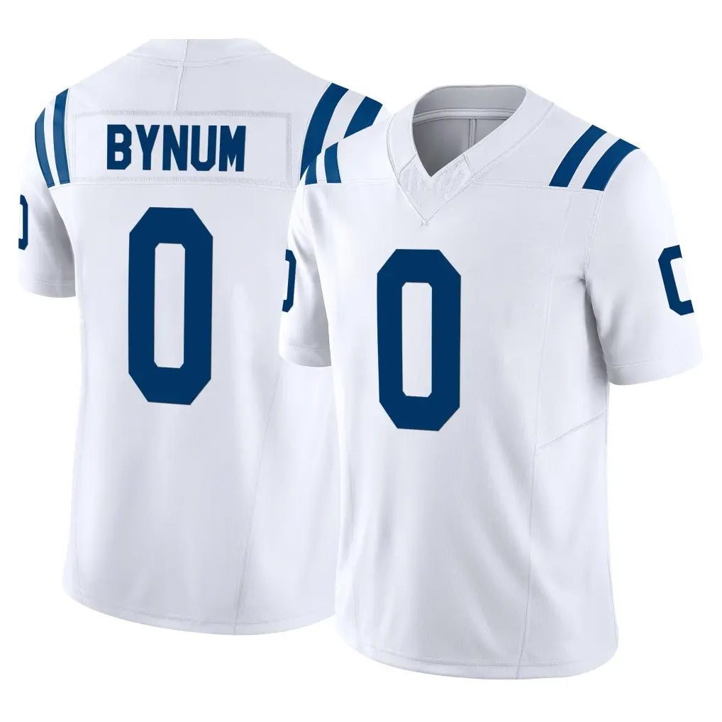Parkc IN.Colts #0 Camryn Bynum Player White Limited Vapor F.U.S.E. Home Game Stitched Jerseys