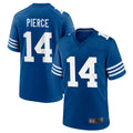 Parkc IN.Colts #14 Alec Pierce Player Royal Limited Home Game Stitched Jerseys