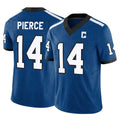 Parkc IN.Colts #14 Alec Pierce Player Royal Limited Indiana Nights Alternate Vapor F.U.S.E. Home Game Stitched Jerseys