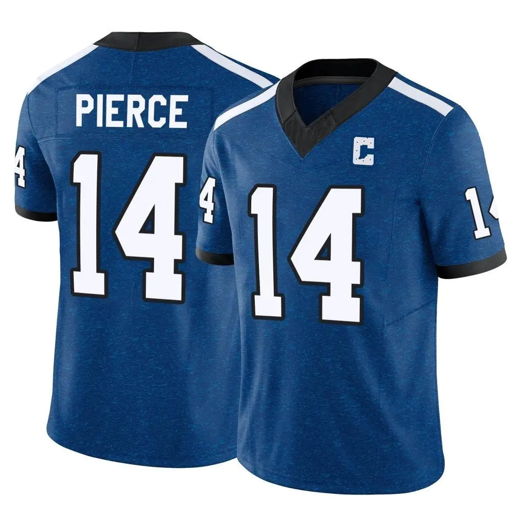 Parkc IN.Colts #14 Alec Pierce Player Royal Limited Indiana Nights Alternate Vapor F.U.S.E. Home Game Stitched Jerseys
