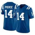 Parkc IN.Colts #14 Alec Pierce Player Royal Limited Vapor F.U.S.E. Home Game Stitched Jerseys