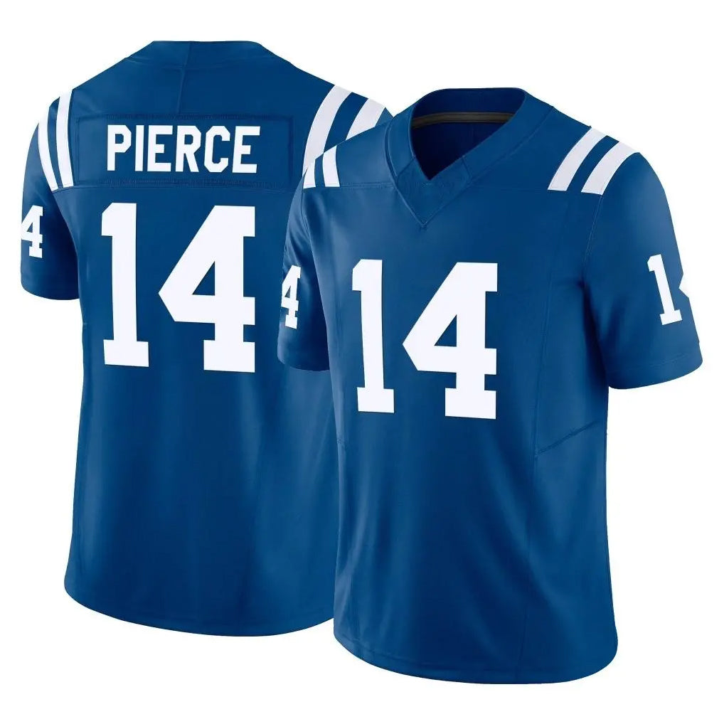 Parkc IN.Colts #14 Alec Pierce Player Royal Limited Vapor F.U.S.E. Home Game Stitched Jerseys