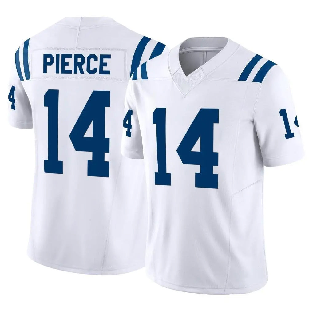 Parkc IN.Colts #14 Alec Pierce Player White Limited Vapor F.U.S.E. Home Game Stitched Jerseys