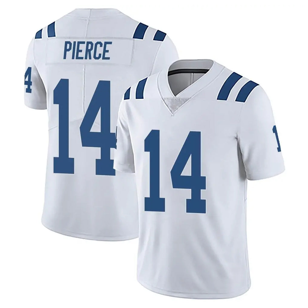 Parkc IN.Colts #14 Alec Pierce Player White Limited Vapor Untouchable Home Game Stitched Jerseys